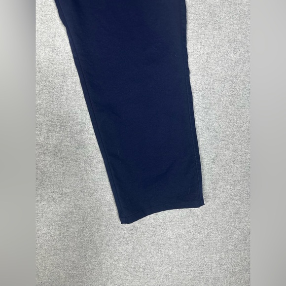Peter Millar Mens Golf Pants Size 36 Navy Blue Short Ankle Length - Picture 7 of 14